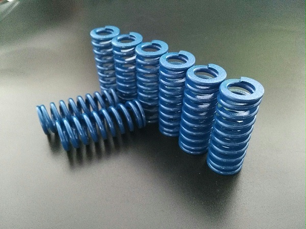 蓝色弹簧